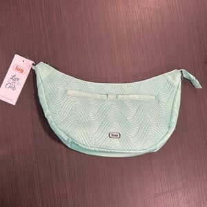 Lug Mint Green Crossbody Bag